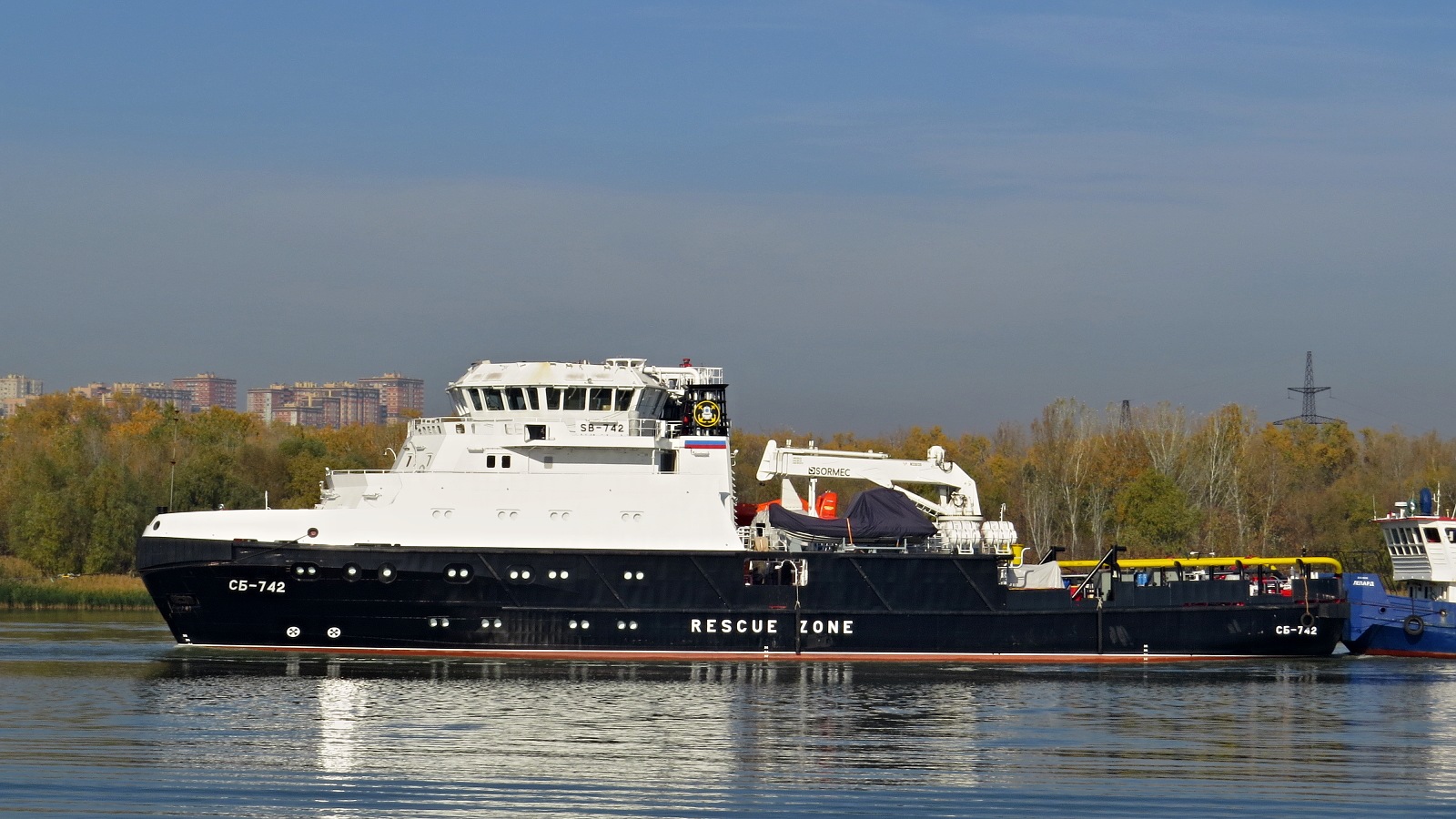 Новое спасательное буксирное судно Черноморского флота «СБ-742»